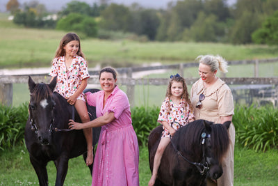 Gallops and Garlands Girls Pyjamas | By Ippico Equestrian